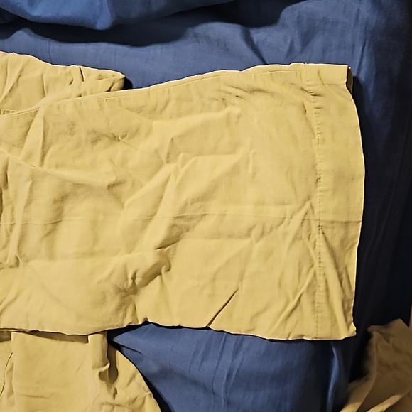 Green wide legged pant - Picture 4 of 4